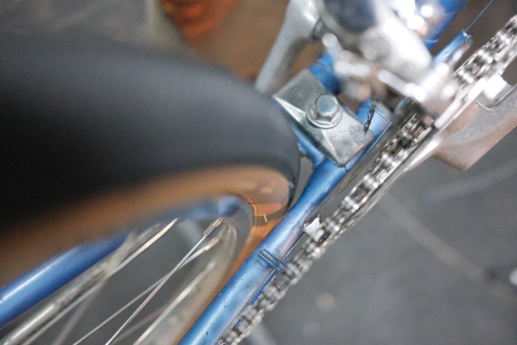 This 1978 Fuji Olympic touring bike is a gold medal